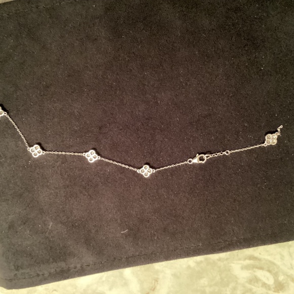 Effy diamond and Sterling Silver Clover motif bracelet - 7.5 inches - flaw - Picture 7 of 14